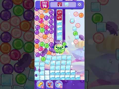 Angry Birds Dream Blast Level 153 no booster [Gameplay] optimized for smartphones [Rovio]