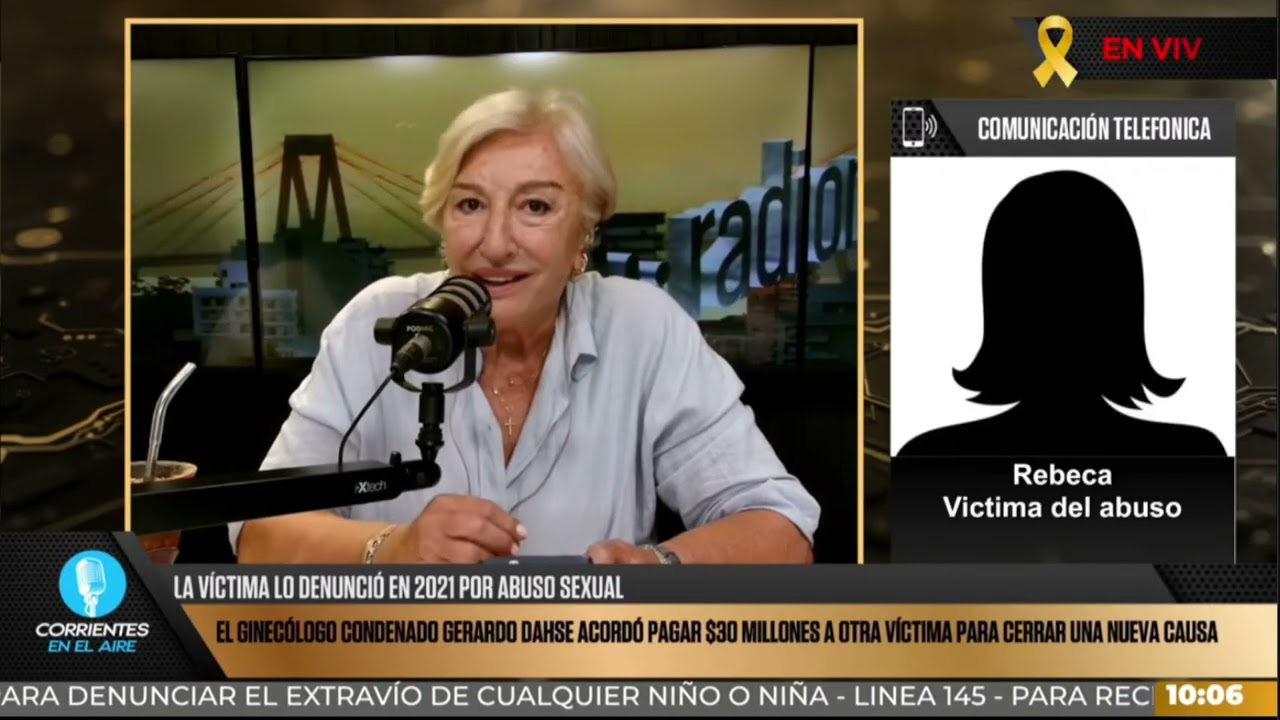 Rebeca, víctima de Gerardo Dahse rompió el silencio tras acuerdo judicial