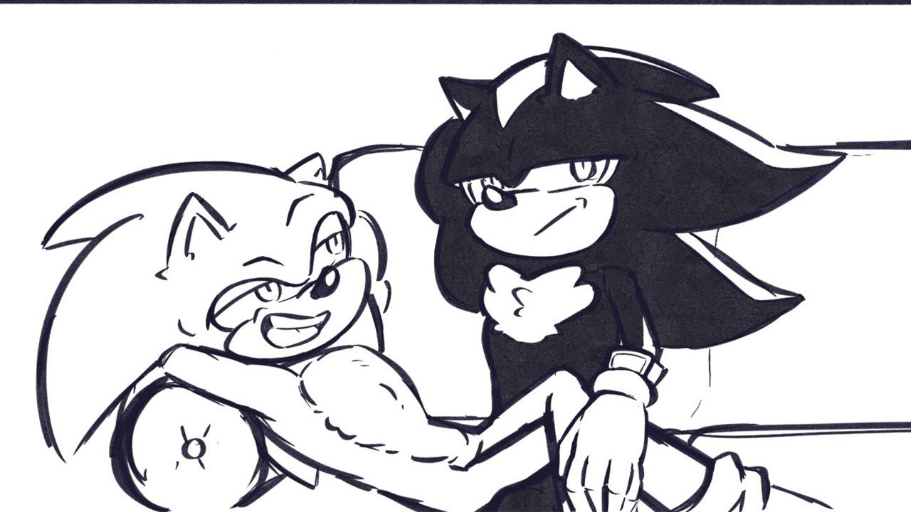 Sonadow wedding | Sonic Comic Dub | Sky Comic