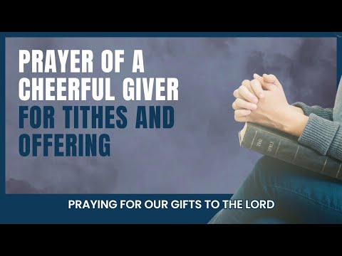 Tithing Just Got Easier With Printable Prayers