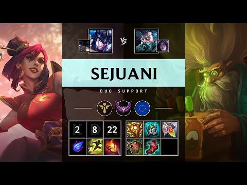 Sejuani Support vs Zilean - EUW Master Patch 25.16