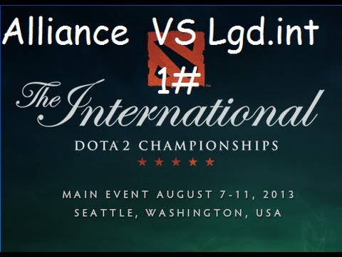 Dota 2 - Alliance VS LGD int 1# - Highlights : @ the international 3
