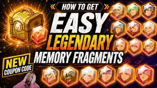 NEW CODE &amp; How To Get Legendary Memory Fragments EASY Genesis War