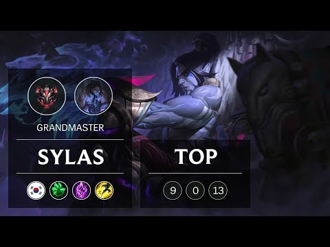 Sylas Top vs Jayce - KR Grandmaster Patch 9.3
