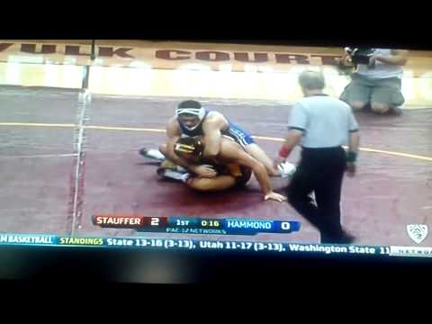 Blake Stauffer(ASU) vs. Bryce Hammond (Bak