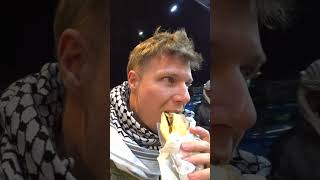 Trying the best Shawarma in Iraq! 🇮🇶