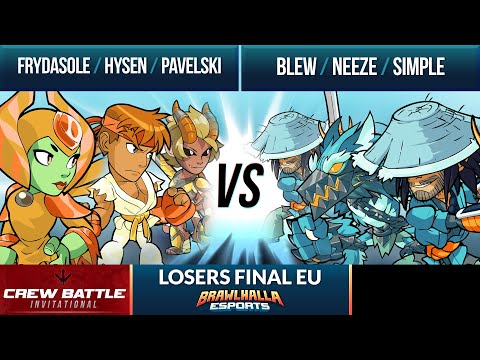 Team Yellow vs Team Teal - Losers Final - Crew Battle Invitational 2022 - EU 3v3