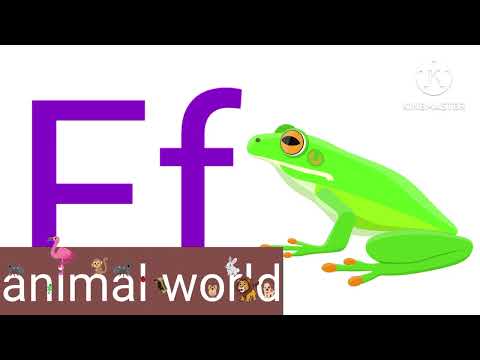 Baby TV my first letters beginning with letter f