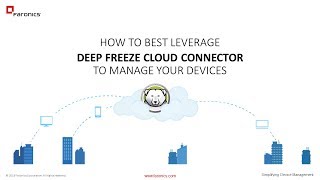 Webinar: How to Best Leverage the Deep Freeze Cloud Connector to Manage your Devices