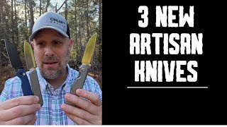 3 New SLICK EDC Knives from Artisan Cutlery