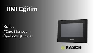 1- FGate Manager - Üye Olma