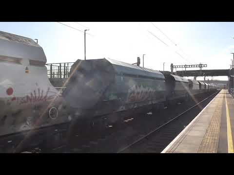 Freightliner Class 66 no: 66606 @ STJ {6B11} 26/03/2021.