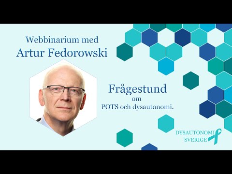 Webbinar POTS och dysautonomi: "En ulv i fårakläder." Del 2 frågestunden.