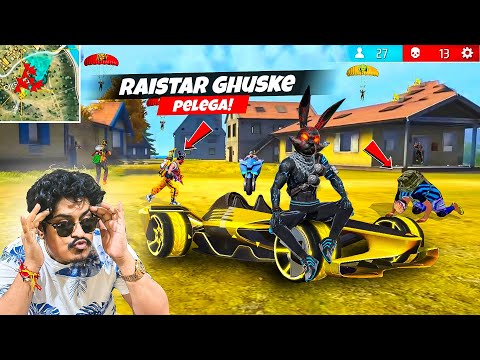 Raistar Ghuske Pelega Kaise Solo Vs Squad Grandmaster Lobby in Purgatory