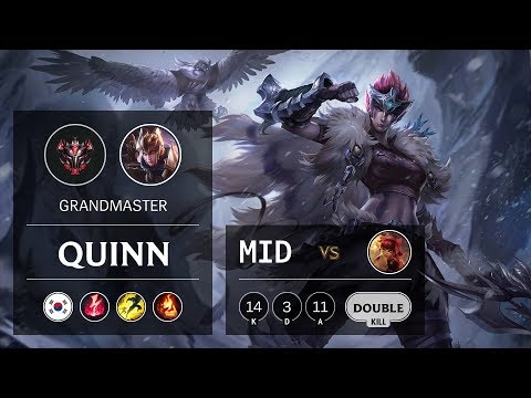Quinn Mid vs Annie - KR Grandmaster Patch 9.8