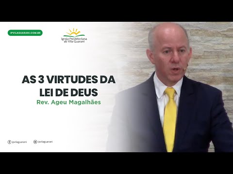 As 3 Virtudes da Lei de Deus - Êxodo 21:1 a 11 | Rev  Ageu Magalhães