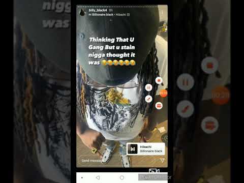 BILLIONAIRE BLACK TAUNTS TSF  "THINKING U GANG😂THOUGHT IT WAS"