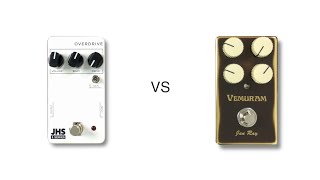 Video thumbnail for JHS 3 Series Overdrive vs Vemuram Jan Ray by shnobel