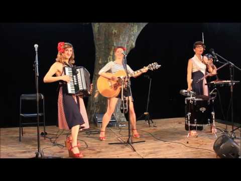 Les Swingirls à Avignon le 21 juillet 2017