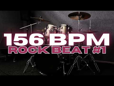 156 BPM - Rock Drum Beat - Loop 1