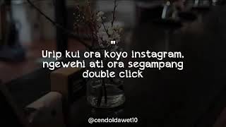 Download lagu Kumpulan status wa Dubbing jawa/kata kata jawa😚 mp3 Download lagu Kumpulan status wa Dubbing jawa/kata kata jawa😚 mp3