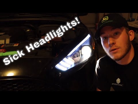 Installing Aftermarket Headlights on my 2016 Ford Focus ST (from Amazon)