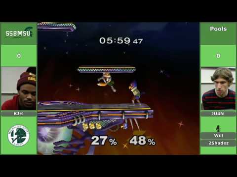 SSBMSU 2 - KJH (Fox) vs JU4N (Falco) - Pools
