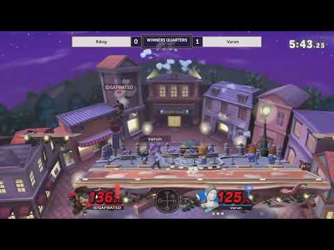 IDGAF WHAT SHE DOIN!!! (Snake) vs varun (Wii Fit Trainer) - Guild Smash #40 Winners Quarter Finals