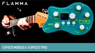 Video thumbnail for FLAMMA FX50 Portable Guitar Effects by Mike Hermans