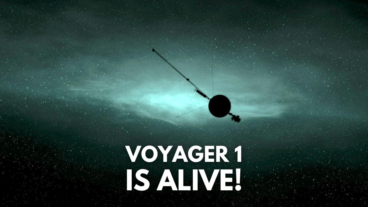 It's Alive! Voyager 1 Has Sent a Message From Interstellar Space