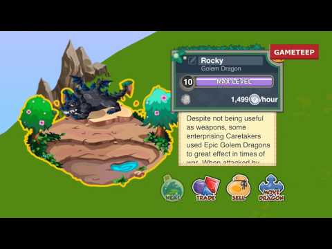 How to breed Golem Dragon in Dragon Story! WBANGCA!