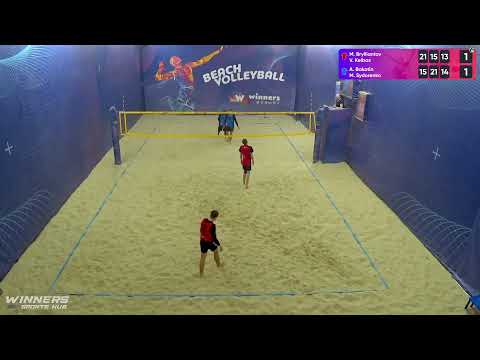 01:05 M. Brylliantov / V. Kelbas - A. Bakotin / M. Sydorenko 23.03.2023 | Winners Beach Volleyball