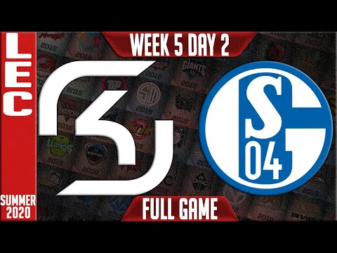 SK vs S04 Highlights | LEC Summer 2020 W5D2 | SK Gaming vs Schalke 04