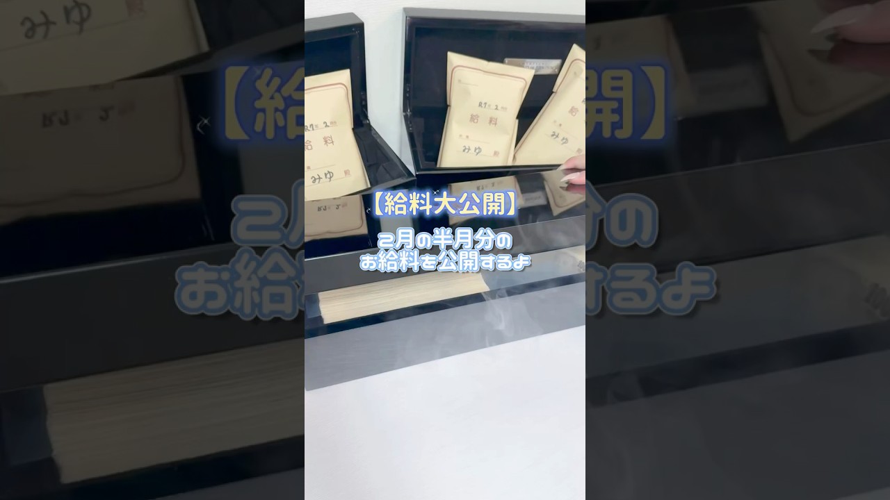 今月の半月分の給料を公開します🫶 #給料 #給料公開 #収入 #副業 #在宅ワーク #副業 #副業生活