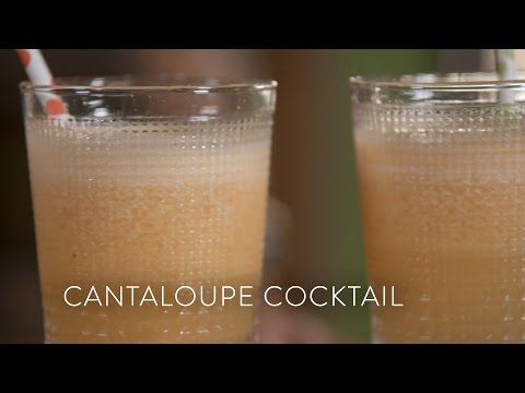 PERFECT CANTALOUPE COCKTAIL RECIPE FROM LUDO LEFEBVRE - THE MIND OF A CHEF POWERED BY BREVILLE