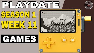 Playdate - Season 1 Week 11 Games Review - Up in Smoke?