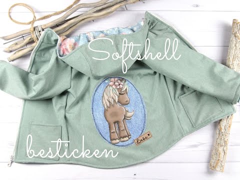 Besticken von Softshell