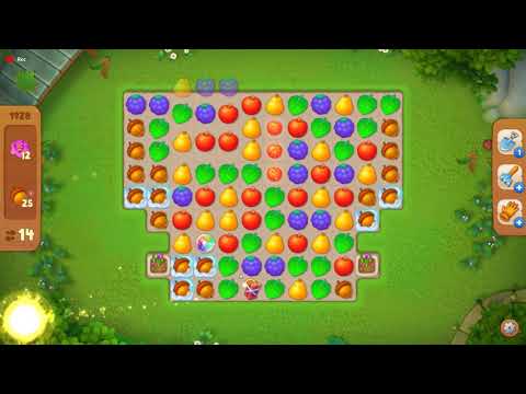 1928 Gardenscapes Hard Level  Прохождение Игры