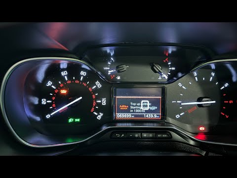 Citroen Berlingo Quick Service Check AdBlue level check 2020 Peugeot Partner