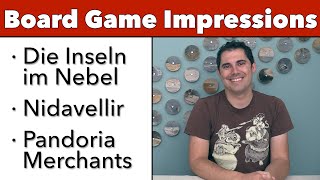 Impressions: Die Inseln im Nebel, Nidavellir, & Pandoria Merchants
