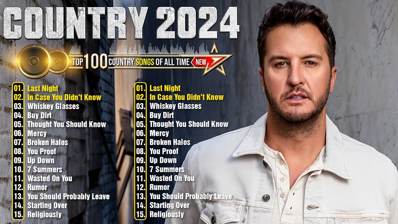 Country Music Collection in 2024🎶Chris Stapleton, Morgan Wallen, Blake Shelton, Lee Brice, Sam Hunt