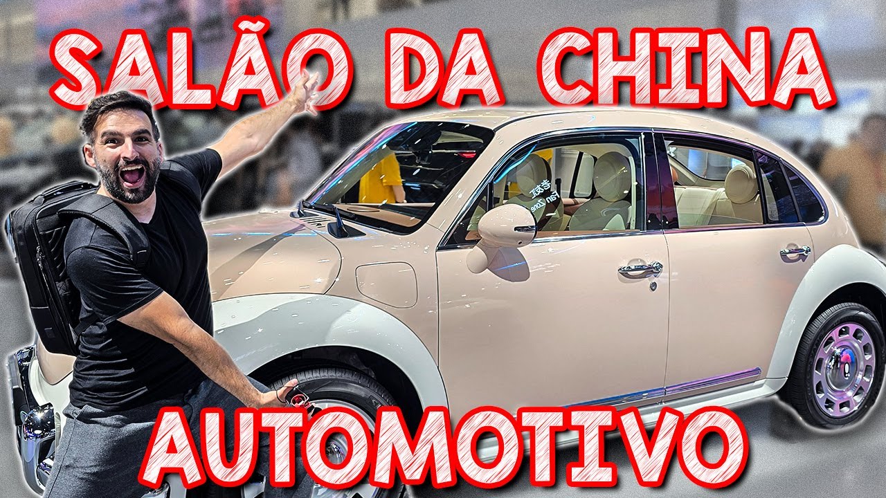 SALÃO DO AUTOMÓVEL NA CHINA! - NOVO PASSAT NOVO FUSION NOVO FUSCA E MUITO MAIS!