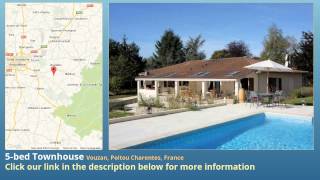 5-bed Townhouse for Sale in Vouzan, Poitou Charentes, France on frenchlife.biz