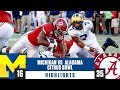 2019 Citrus Bowl Highlights: No. 14 Michigan vs. No. 13 Alabama | CBS Sports HQ
