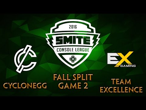 SMITE Console League NA Fall Split Week 7 - CycloneGG vs. Team eXcellence (Game 2)