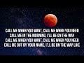 Call Me When You Want Call Me When You Need Full Song Montero Full Song With Lyrics Montero Lyrics