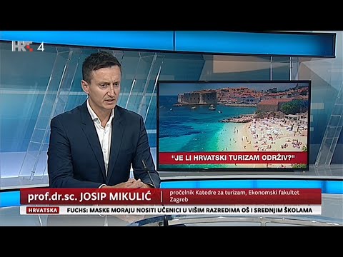 Izv. prof. dr. sc. Josip Mikulić - Studio 4 (HRT 4)