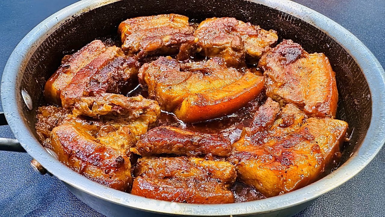 Try cooking Pork belly this way! 💯 The most tender and delicious pork recipe!