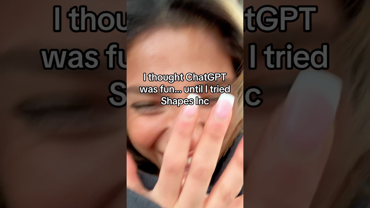 I really thought ChatGPT was fun… until I tried Shapes Inc 💀