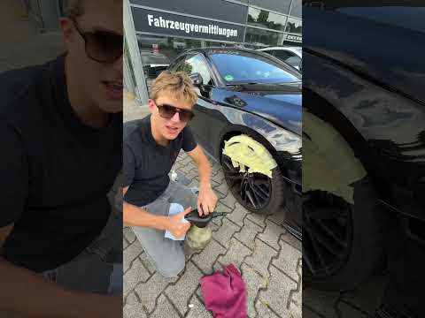 Kriege ich meine Felgen wieder repariert?#autos #reparieren #diy
